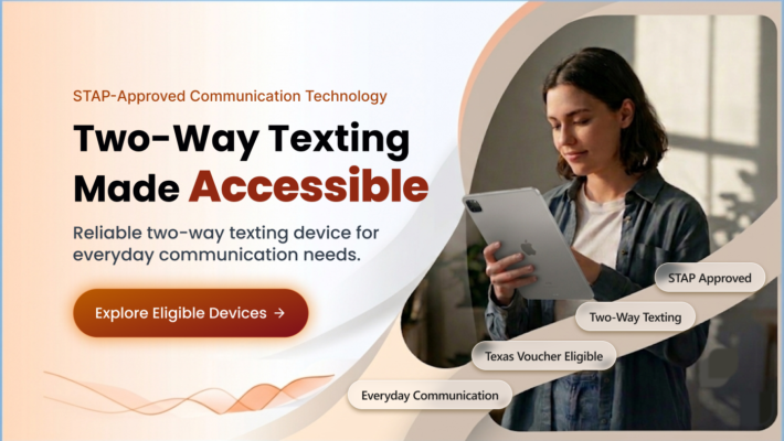 Two-Way Texting Devices for Assistive Communication