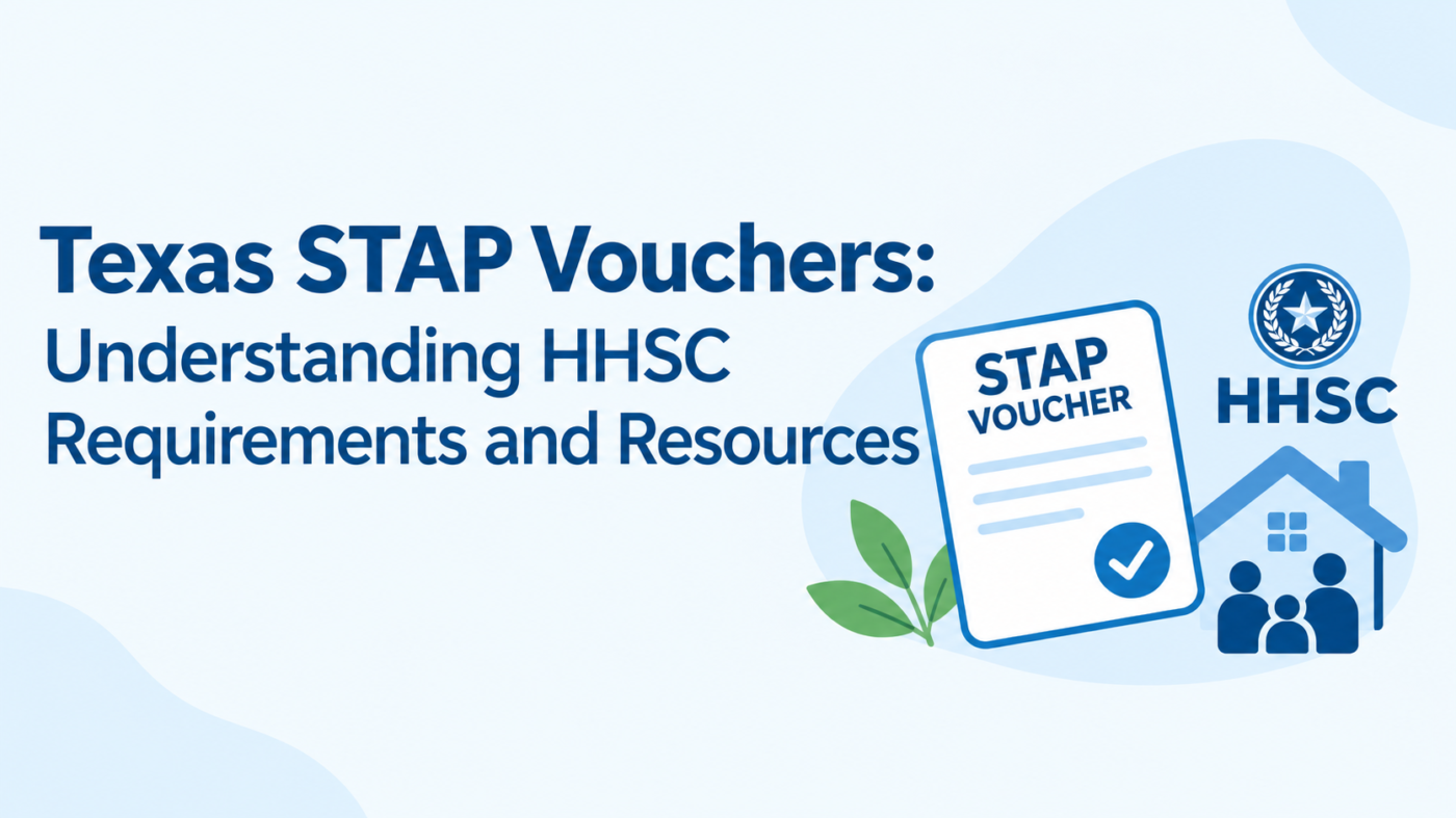 Texas STAP Vouchers: Understanding HHSC Program Requirements